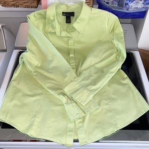 Lane Bryant button up size 16 stretch top
